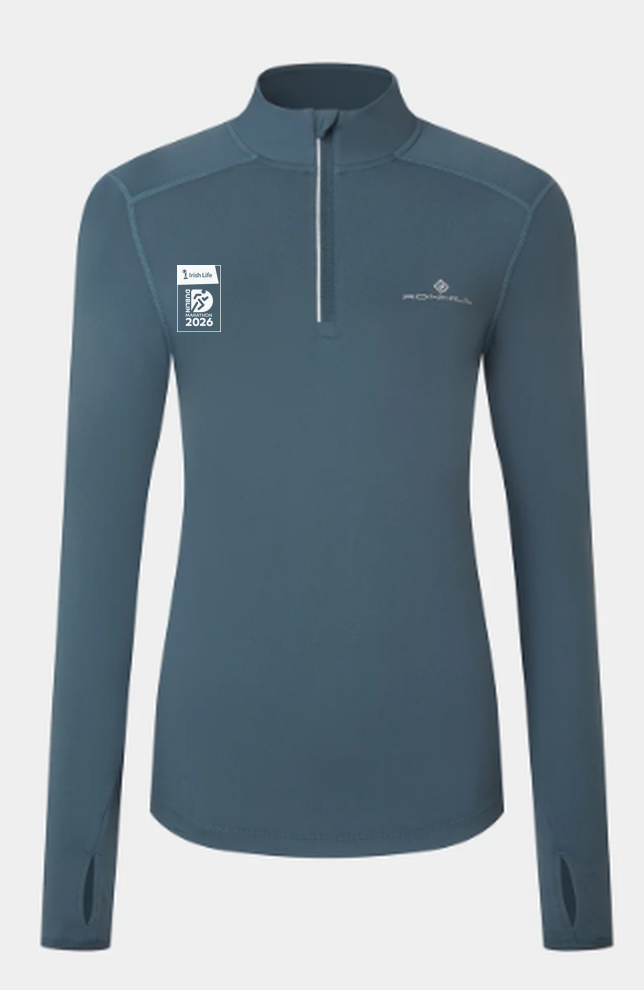 Women's Core Thermal 1/2 Zip L/S Top - Evening Haze