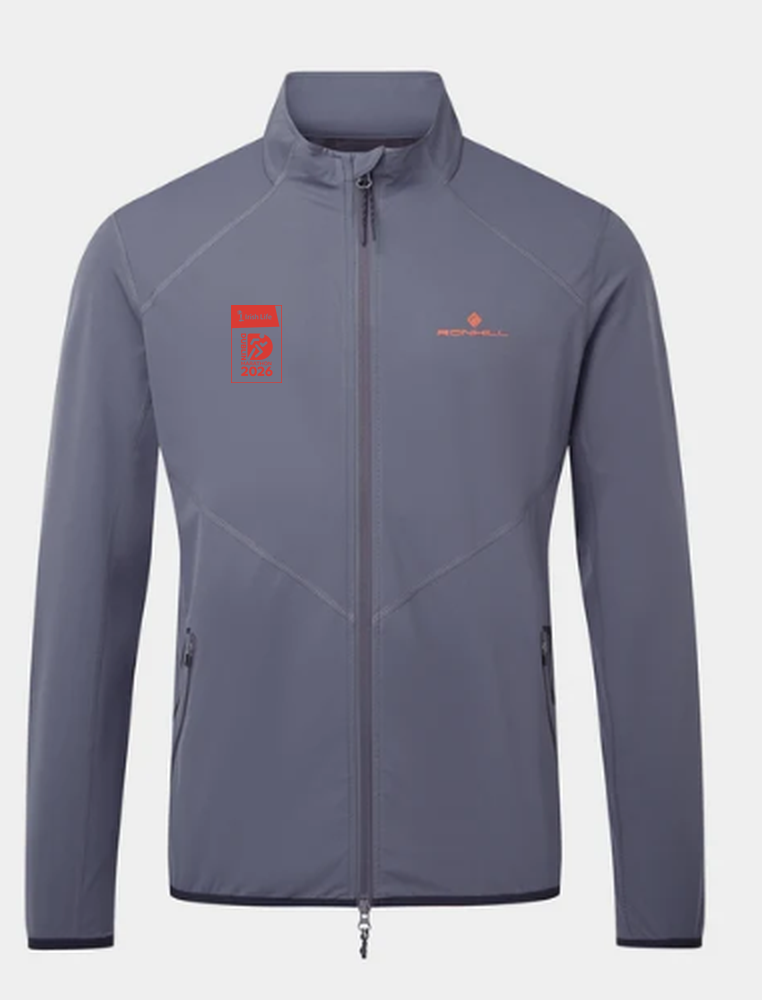 Men's Tech Wind-Block Jacket - Oxide/Ronhill Red